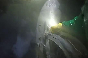 临汾消防水池堵漏现场
